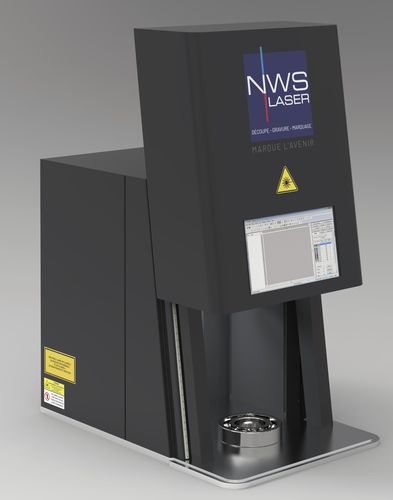 Macchina di marcatura laser a fibra -  * IK-BOX - NWS Laser - laser CO2 / laser UV / laser MOPA