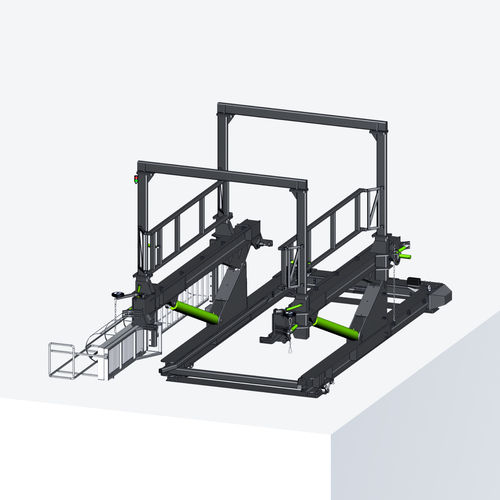 Sistema di carico e scarico per container - CT - SmartTEH - per camion / per rimorchio / per sacchi