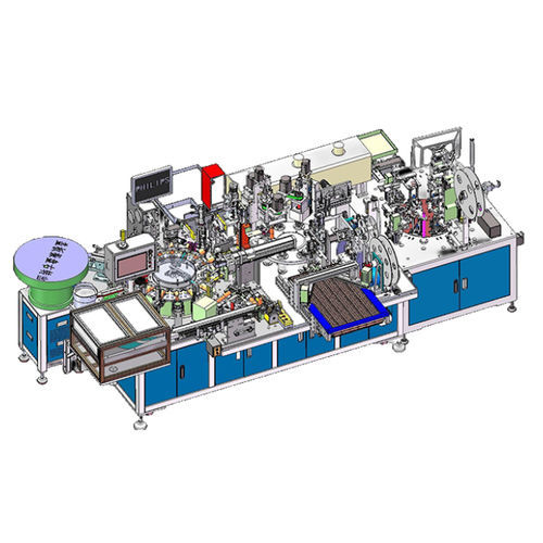 Linea di produzione per condensatore - XCJ4500 - Shenzheng Xingchuangjia Technology Co.,Ltd. - automatica / per linee di assemblaggio