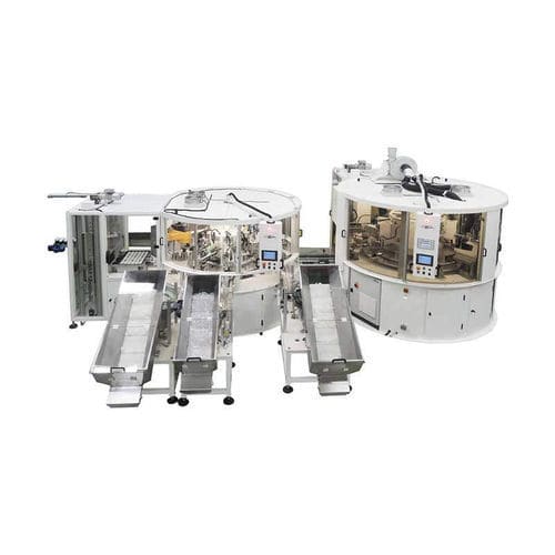 Linea di assemblaggio di marcatura - DMA Groupe - robotizzata / digitale / per pallet