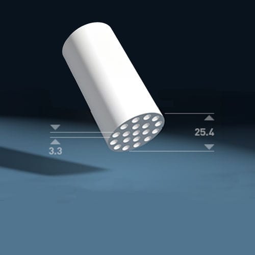 Elemento filtrante in ceramica - 2-3.3 - atech innovations GmbH - per olio / per acque reflue / 5 strati