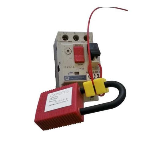 Serratura per disgiuntore - C0011 - CAPIOTEC - meccanica / per lucchetto / in acciaio
