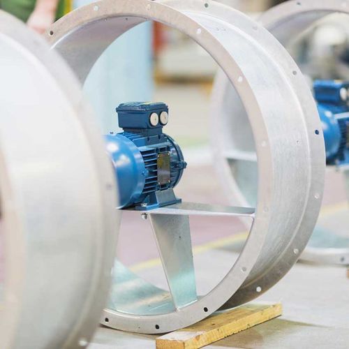 Ventilatore da parete - ELTA FANS - ad alta pressione / assiale / di estrazione