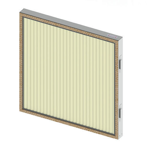 Filtro antipolvere - F7  - Wozair - in pannelli / in plastica / in acciaio inossidabile