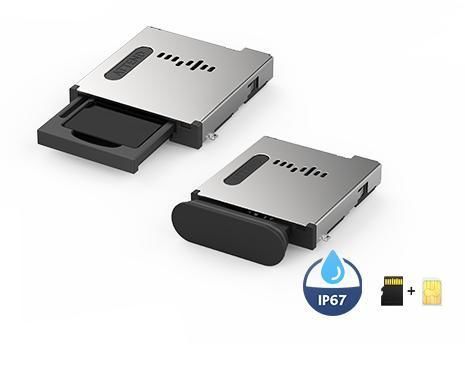 Connettore ibrido - 115U-B210 - ATTEND Technology Inc. - di dati / scheda micro SD / Socket