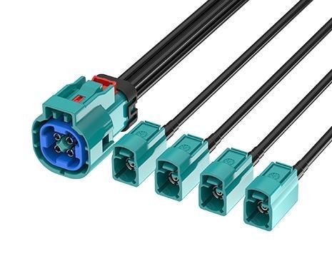 Cavo montato mini FAKRA - FR-1J4J-100Z01W - ATTEND Technology Inc. - RF / a tenuta stagna