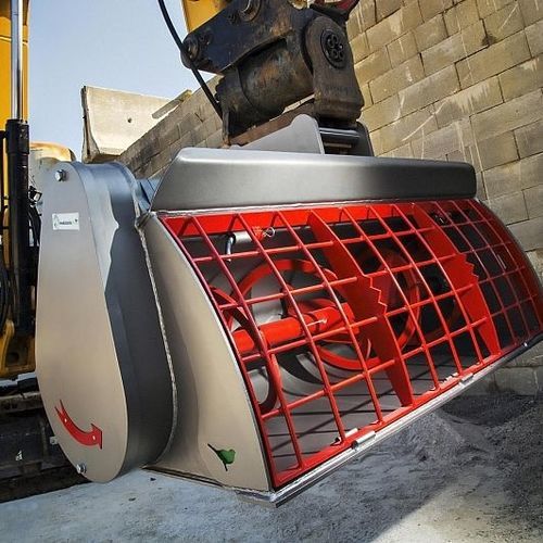 Benna miscelatrice per calcestruzzo - Modularis Drive - per escavatori / per minipala / per minipala caricatrice