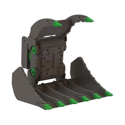 Pinza selezionatrice a legna - MD series  - Modularis Drive - per legname per cartiere / per la raccolta di rifiuti / per cantieri