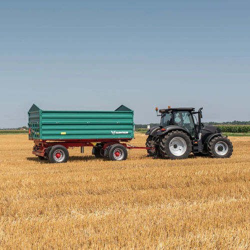 Rimorchio per profilati - ZDK 1600	 - Farmtech - a 2 assi / idraulico / agricolo