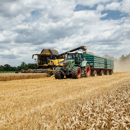 Rimorchio porta-attrezzi - ZDK 1800 - Farmtech - per profilati / a 2 assi / idraulico
