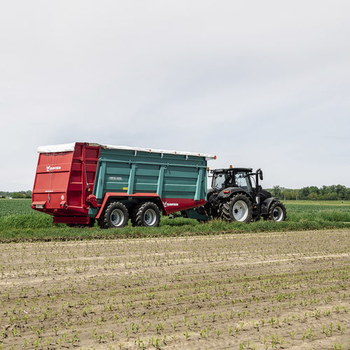 Rimorchio per profilati - Fortis 2200	 - Farmtech - tandem / idraulico