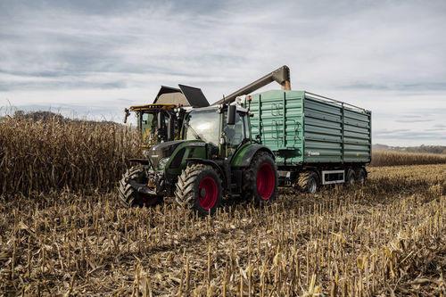 Rimorchio per profilati - DDK 2400 - Farmtech - per cerchione / a 3 assi / per movimentazione