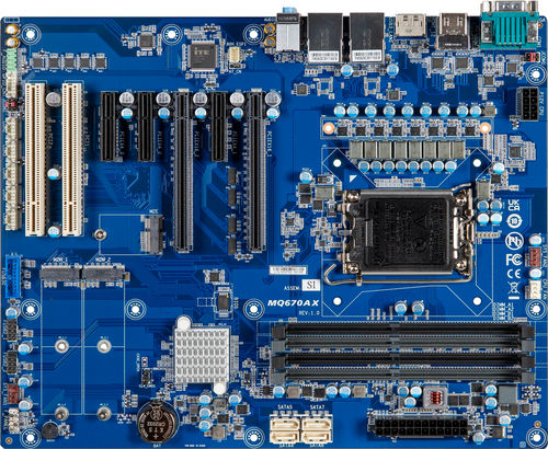 Scheda madre ATX - ATX-Q670A - GIGAIPC - Intel® Celeron® / Intel® Pentium / Intel® Core i5