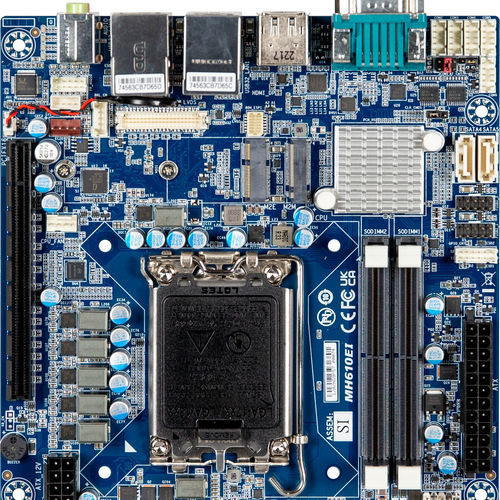 Scheda madre mini-ITX - mITX-H610E - GIGAIPC - Intel® Celeron® / Intel® Pentium / Intel® Core i5