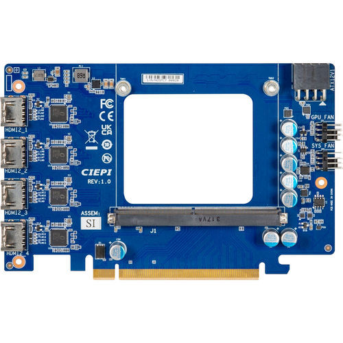 Scheda grafica PCI Express - CIEPI-SI - GIGAIPC - PCIe / MXM