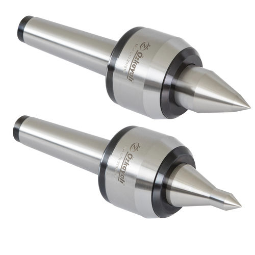 Contropunta girevole - C series - Ozkayali Workholding and Spanntechnik - con codoli conici morse / per torni CNC / in acciaio