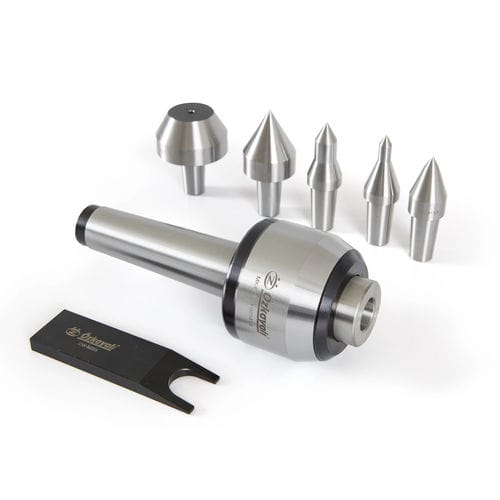 Contropunta girevole - C series - Ozkayali Workholding and Spanntechnik - con codoli conici morse / per torni CNC / in acciaio