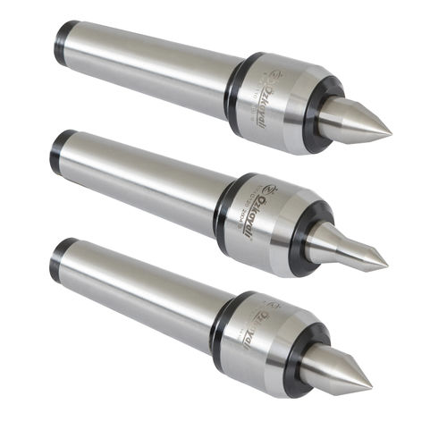 Contropunta girevole - 820 - Ozkayali Workholding and Spanntechnik - con codoli conici morse / per torni CNC / ad alta precisione