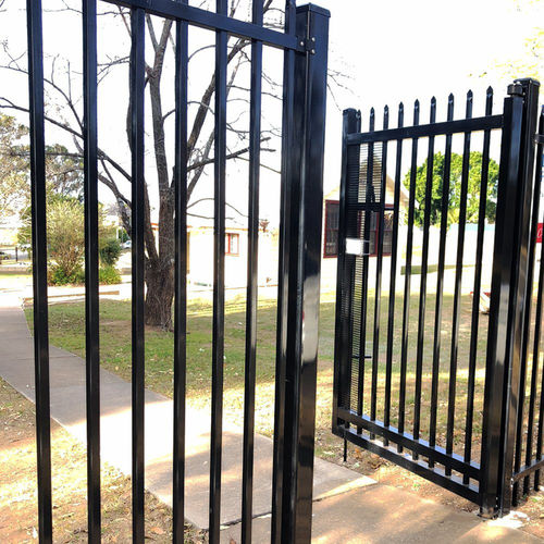 Cancello pedonale - FDCI203001 - Fence Depot - manuale / industriale / in acciaio galvanizzato