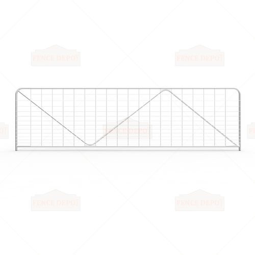 Cancello orizzontale - FDF206003 - Fence Depot - in acciaio galvanizzato / in rete