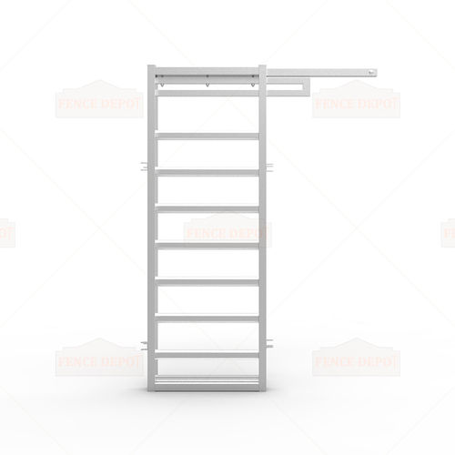 Cancello scorrevole - FDF209005 - Fence Depot - manuale / in acciaio galvanizzato / di sicurezza