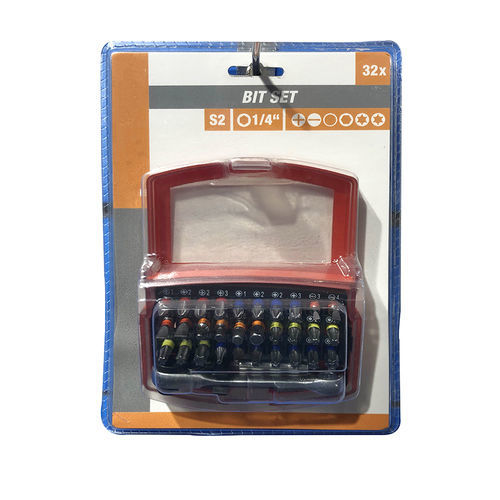 Set di punte di avvitamento per vite a testa esagonale - 32-A - Suqian ARES Tools Co., Ltd. - in plastica / magnetico