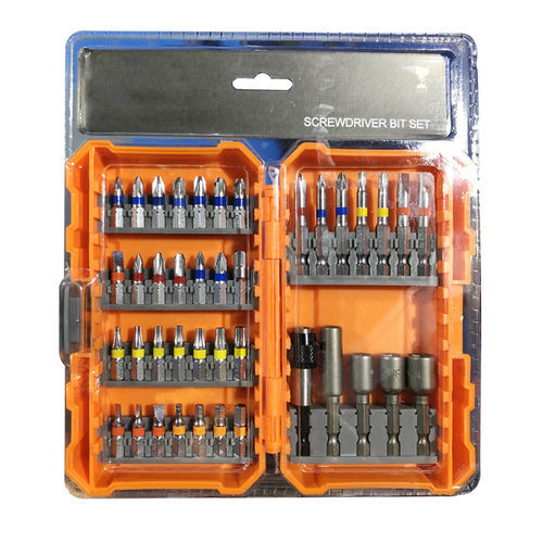 Set di punte di avvitamento per vite a testa esagonale - 40 series - Suqian ARES Tools Co., Ltd. - in plastica / magnetico