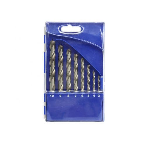 Set di punte per legno - 803040 series - Suqian ARES Tools Co., Ltd. - HSS / con testa rivestita / elicoidale