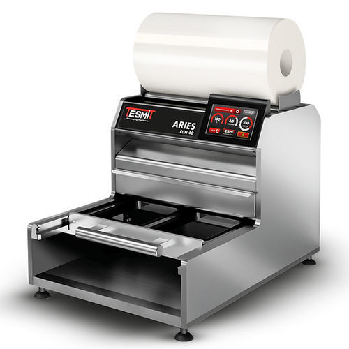 Termosigillatrice di vaschette manuale - ARIES FCH-40 - Tesmit - lineare / per l'industria agroalimentare