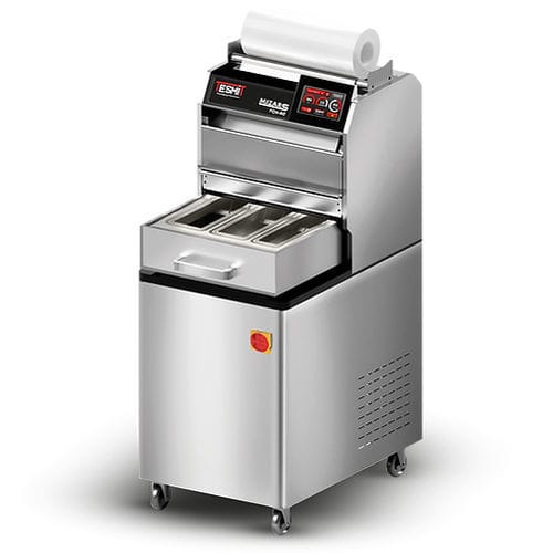 Termosigillatrice di vaschette semiautomatica - MIZAR FCH-70 - Tesmit - lineare / per l'industria agroalimentare