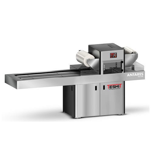 Termosigillatrice di vaschette automatica - ANTARES FCH-100 - Tesmit - lineare / per l'industria agroalimentare / per confezionamento in atmosfera modificata