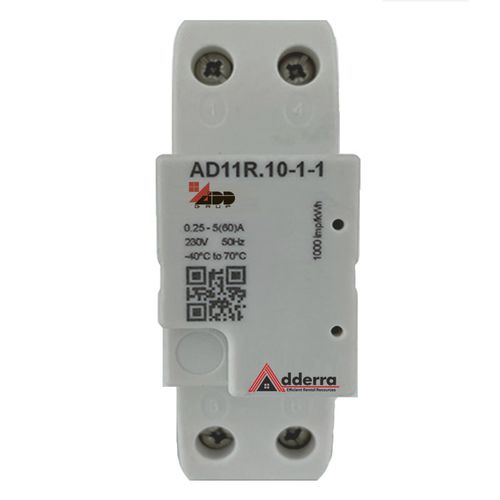 Contatore di energia elettrica monofase - AD11R.10-1-1 - ADD Grup - su guida DIN / 50 Hz / prepagato
