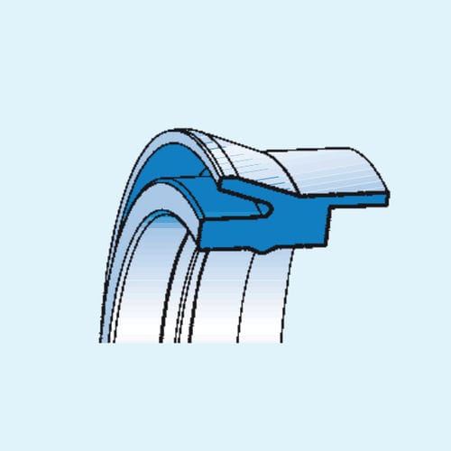 Guarnizione a labbro - MSP series - ARTIC SEALS - in poliuretano / rotonda / per pistone