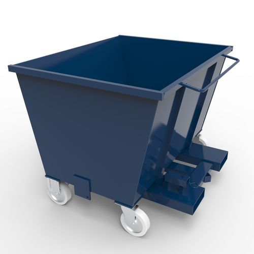 Cassonetto in metallo - CR1000 - Essegi meccanica - per rifiuti urbani / per scarti industriali / auto-basculanti