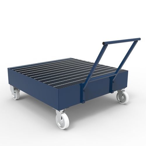 Serbatoio di stoccaggio - VEC series - Essegi meccanica - per fusti / galvanizzato / in metallo