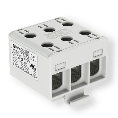 Morsetto componibile di potenza - VC05-0054 - ZELEC - su guida DIN / con connessione a vite / isolato