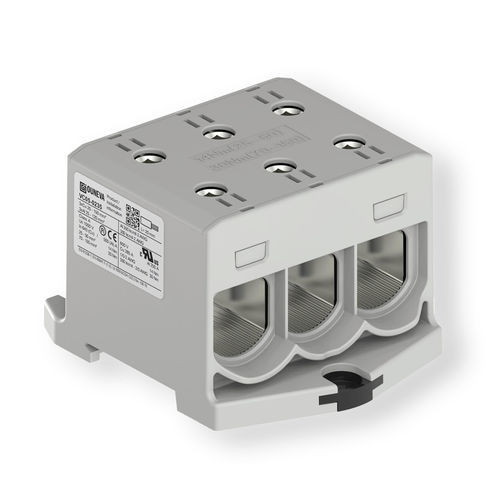 Morsetto componibile di potenza - VC05-0235 - ZELEC - su guida DIN / con connessione a vite / isolato