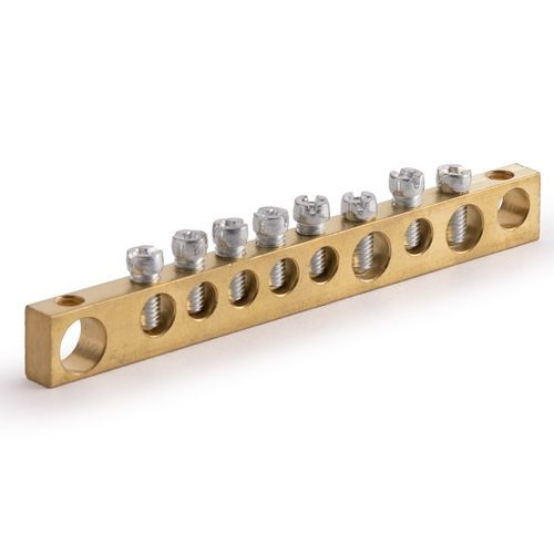 Morsetto componibile per neutro di disconnessione - BAR10 - ZELEC - su guida DIN / con connessione a vite