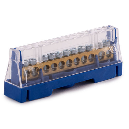 Choc Block 5a 12 Vie 2 Morsettiere A Striscia Da 12 Vie - Per - Foto 6