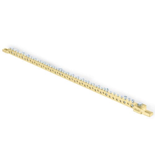 10 Pz-7-10 Fori Cavo Di Distribuzione Elettrica Terminale A Ve Ottone