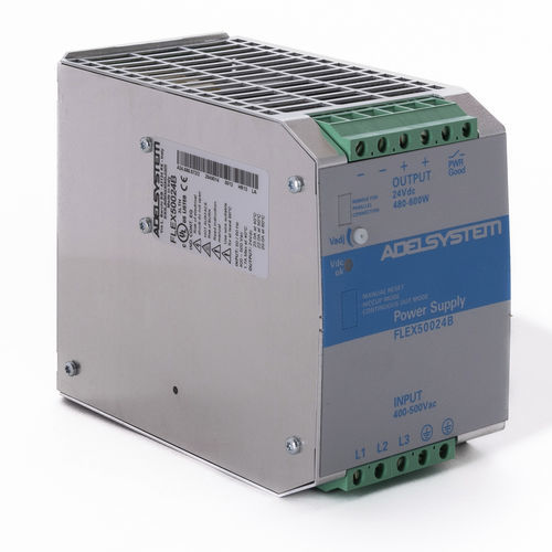 Alimentatore elettrico stabilizzato - FLEX50024B - ZELEC - su guida DIN / AC/DC / monofase