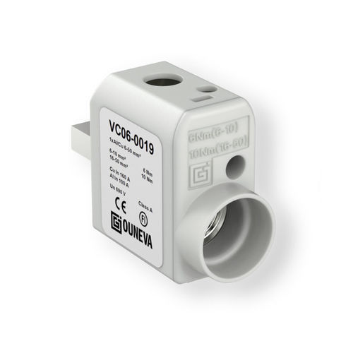 Morsetto componibile unipolare - VC06-0019 - ZELEC - a presa / con connessione a vite / isolato