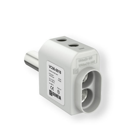 Morsetto componibile unipolare - VC06-0018 - ZELEC - a presa / con connessione a vite / compatto