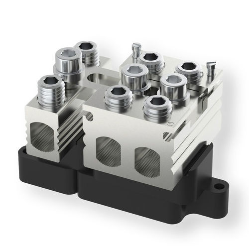 Morsetto componibile da montare su pannello - VI02-0001 - ZELEC - con connessione a vite / standard / compatto