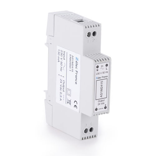 Alimentatore elettrico a commutazione - AS1M2415 - ZELEC - su guida DIN / AC/DC / stabilizzato