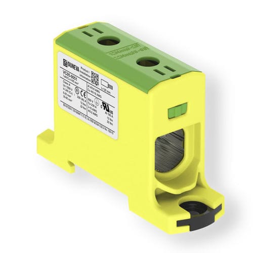 Morsetto componibile di potenza - VC05-0051 - ZELEC - su guida DIN / con connessione a vite / isolato