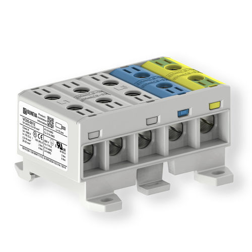 Morsetto componibile di potenza - VC05-0012 - ZELEC - su guida DIN / con connessione a vite / isolato