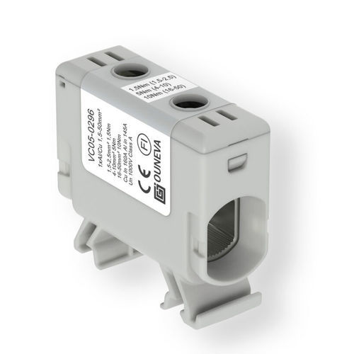 Morsetto componibile di potenza - VC05-0296 - ZELEC - su guida DIN / con connessione a vite / compatto