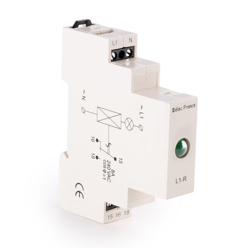 Indicatore luminoso permanente - VLM230ACGA - ZELEC - LED / su guida DIN / IEC