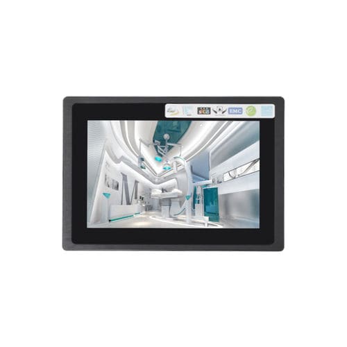 Monitor TFT-LCD - IDP-0700W series - TP-IPC - a tecnologia capacitiva proiettata / con touch screen multitouch / con touch screen resistivo a 5 fili
